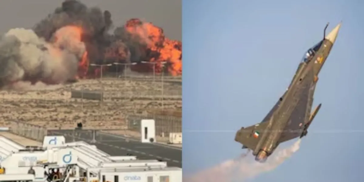 Indian Tejas Fighter Crashes In Dubai, Pilot Confirmed Dead