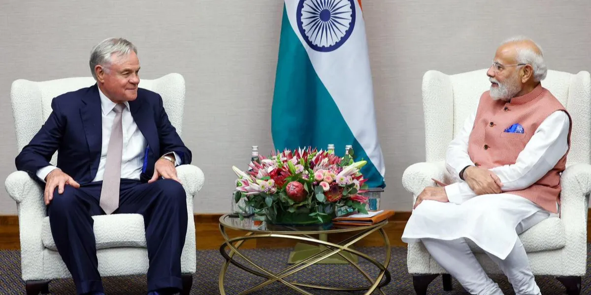 Indian PM Narendra Modi Meets Naspers CEO, Australian PM Ahead of G20 Summit in Johannesburg