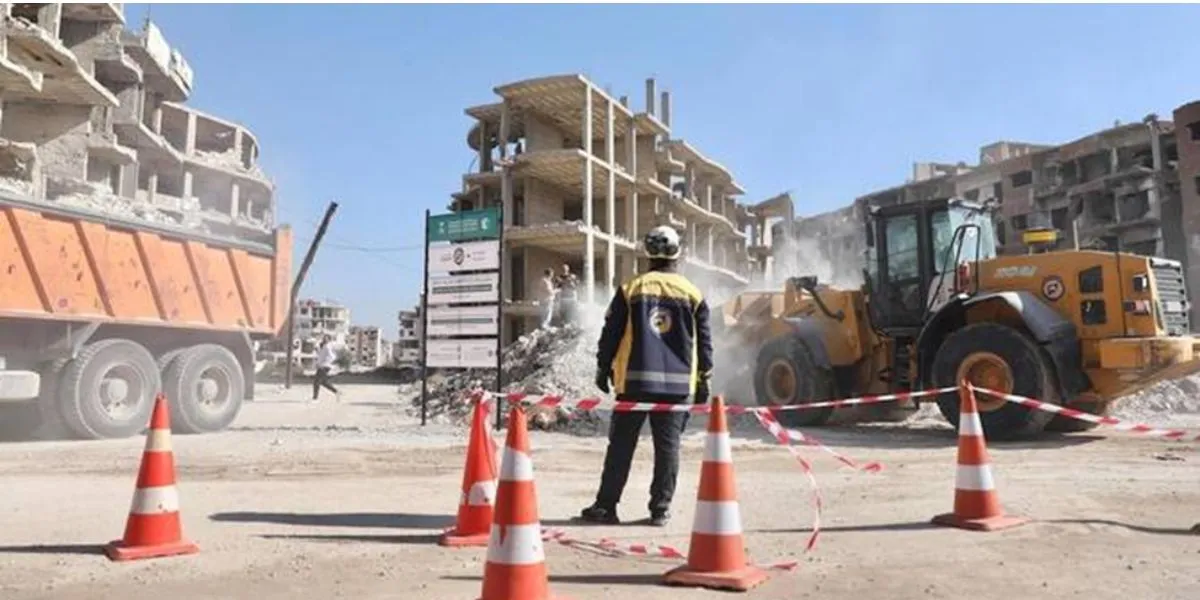 KSrelief Begins Major Debris Removal Project To Rebuild Syria Cities