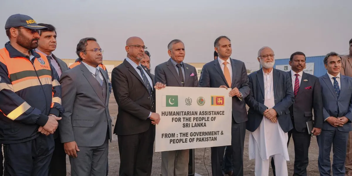 Pakistan Sends 200 Tonnes Humanitarian Aid To Cyclone-Hit Sri Lanka