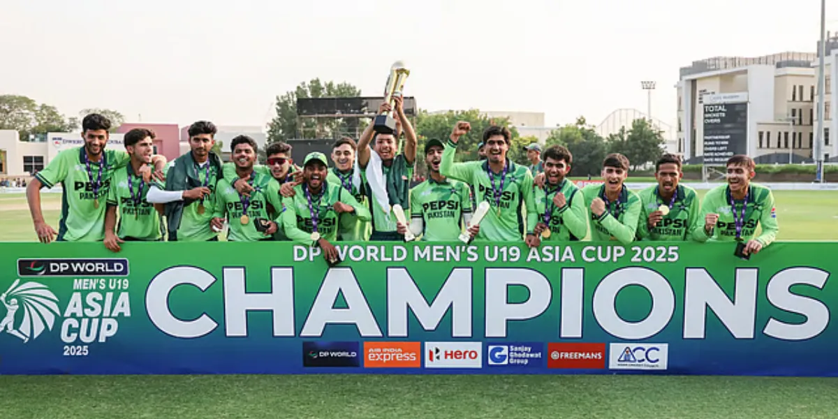 Pakistan U-19 Beat India to Win Asia Cup 2025 in Dubai