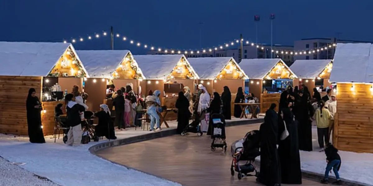 Sheikh Mohammed Attends Opening of Winterland Al Ain Event
