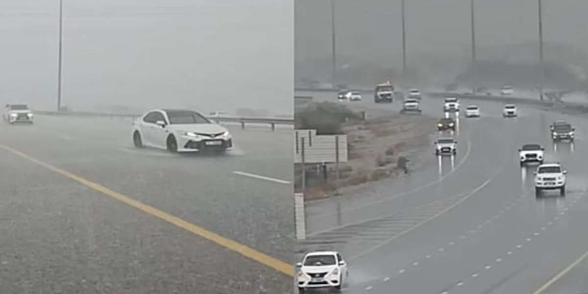 UAE Experiences Heavy Rain, NCM Issues Alerts For Residents