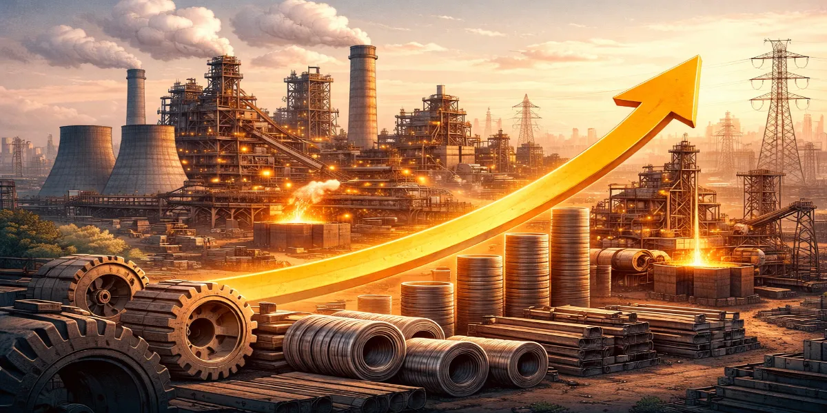 India’s Industrial Output Jumps 6.7% in November, Fastest Growth in Over Two Years