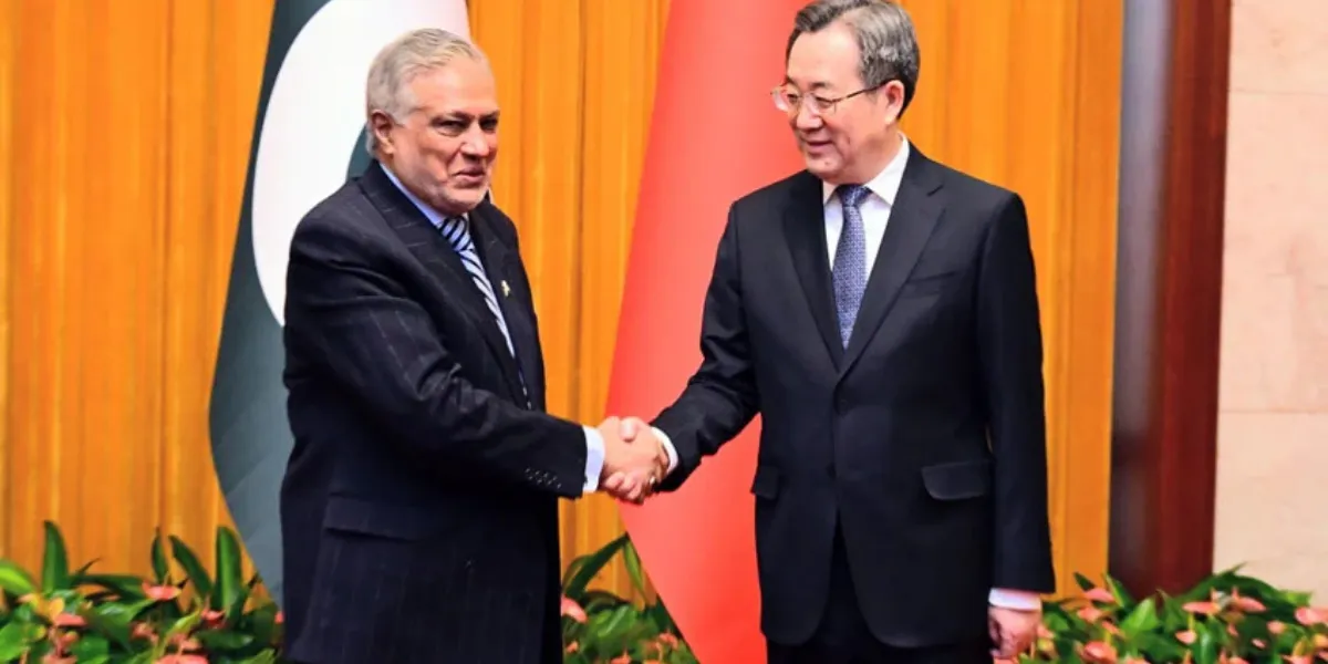 Pakistan’s Deputy Prime Minister Ishaq Dar Meets China’s Vice Premier to Strengthen Strategic Ties