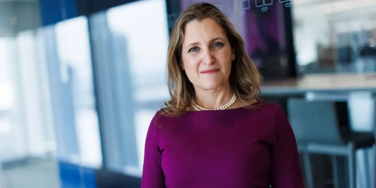 Ukraine Appoints Canada’s Chrystia Freeland As Strategic Economic Adviser