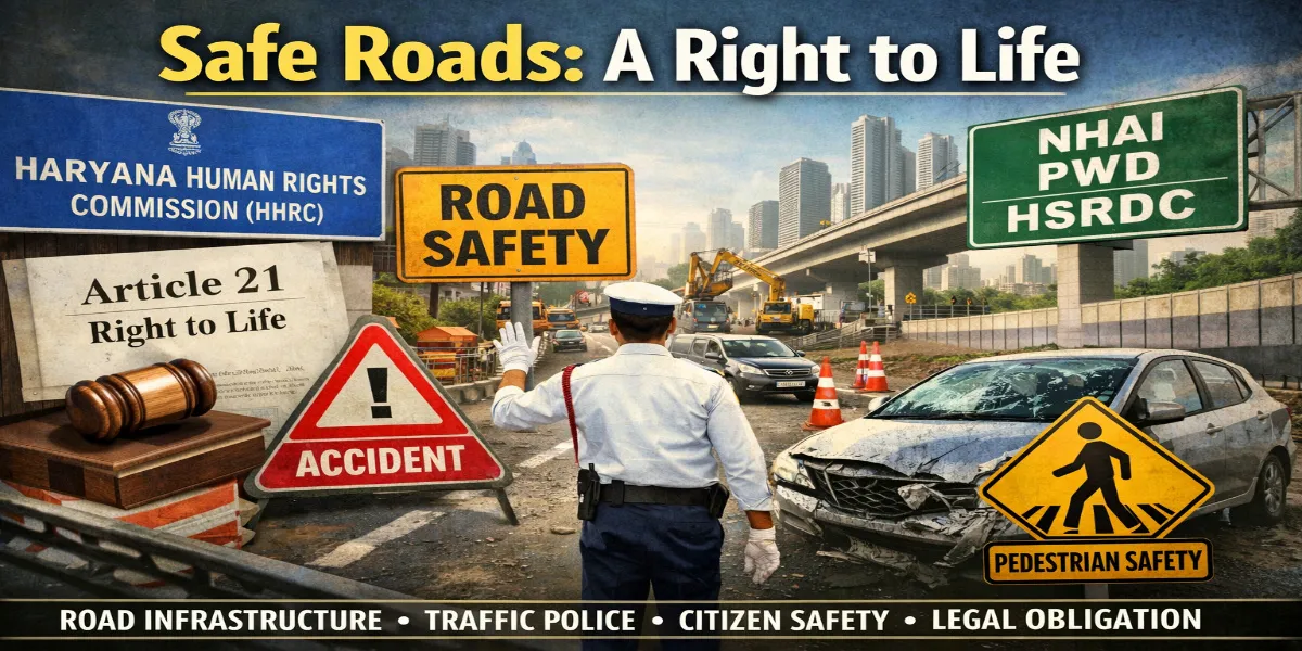 Haryana Human Rights Commission Links Road Safety to Fundamental Right ...