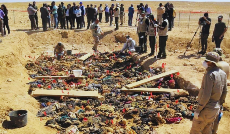 Mass graves of Kurdish women and children found in Iraq