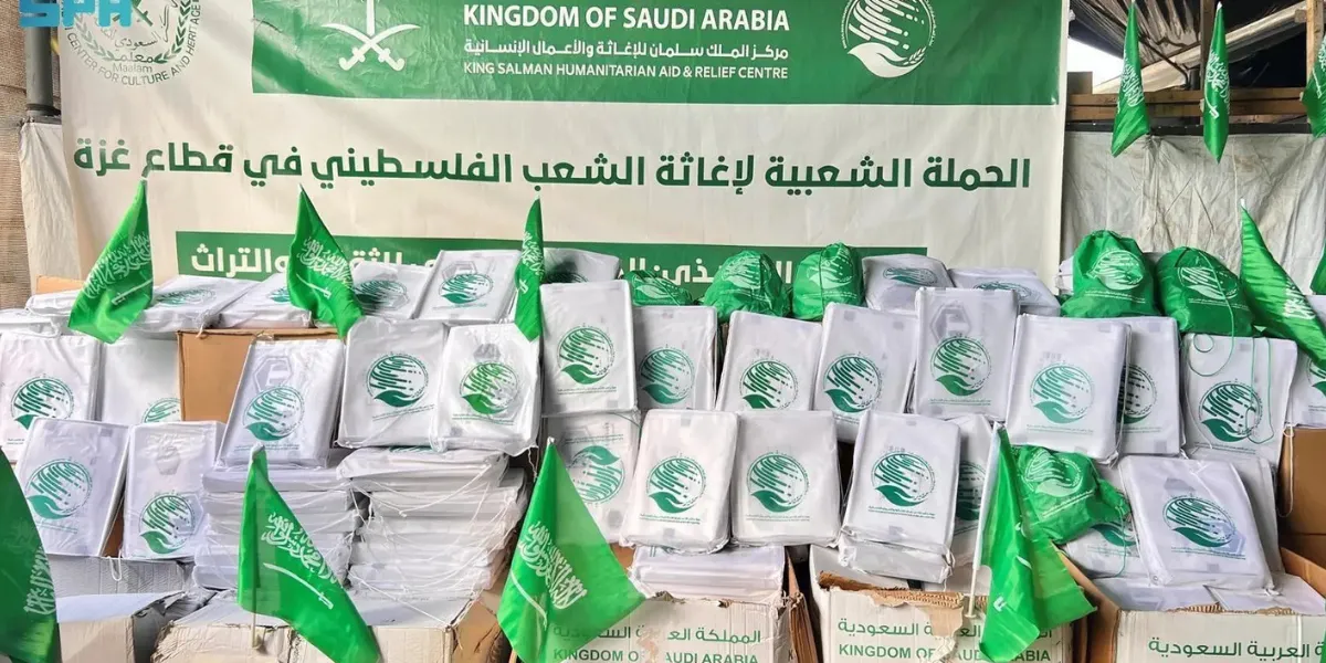 KSrelief Delivers Food, Dates and Health Aid Across Sudan, Gaza, Yemen