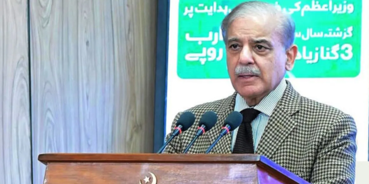 PM Shehbaz Launches Rs38 Billion Ramazan Relief Package For Families