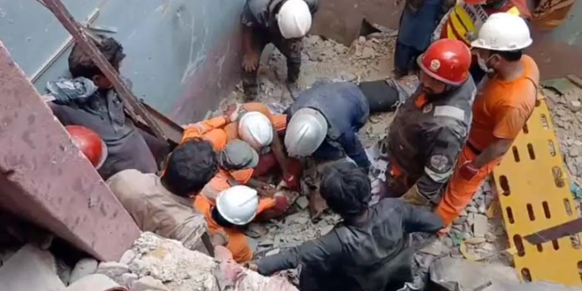 Karachi Gas Explosion Kills 16 As Residential Building Partially Collapses