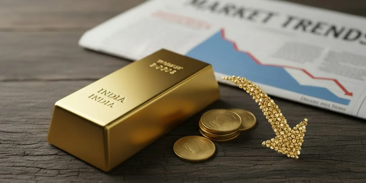 Gold Prices Fall in India Today — City-Wise Rates and Price Difference After Dip