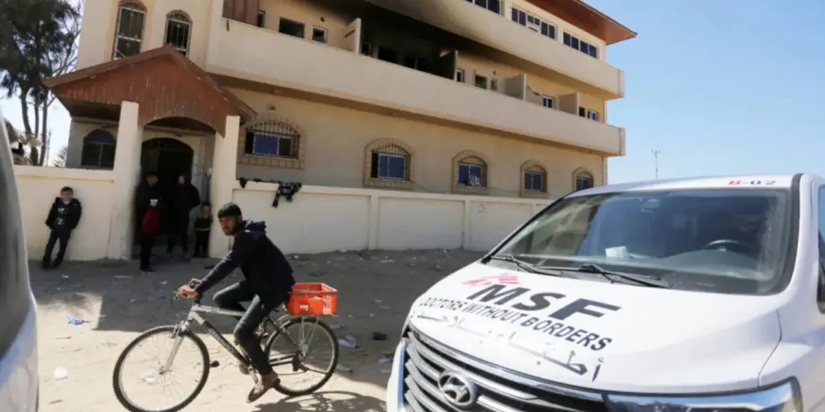 MSF Warns of Health Crisis if Gaza Operations Are Halted