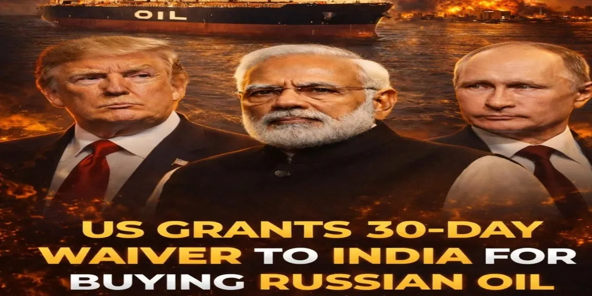 US Grants India Special Waiver to Buy Russian Oil | Human Online