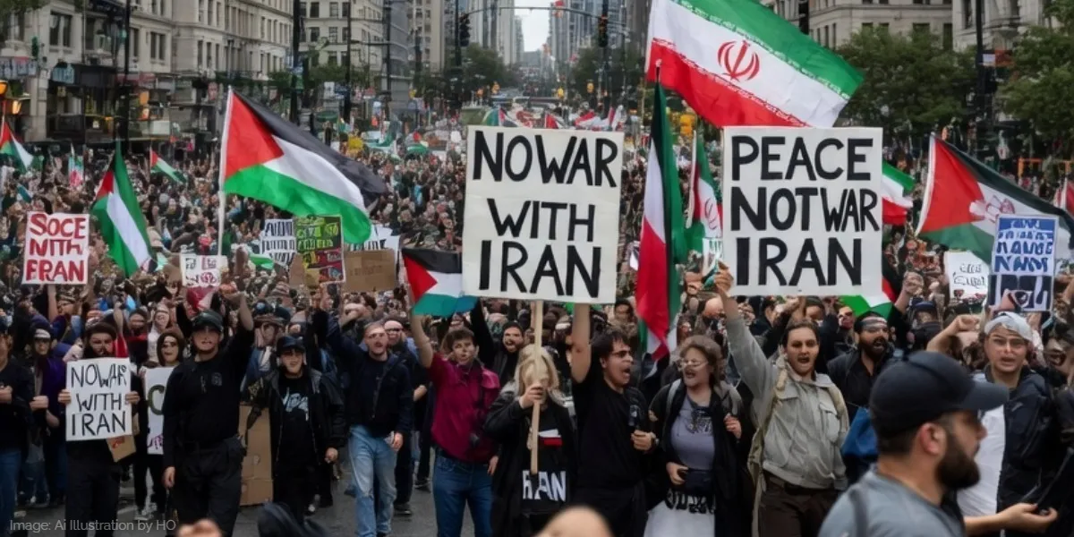 Global Protests Intensify Against U.S.-Israel Military Campaign on Iran, Call to end the War
