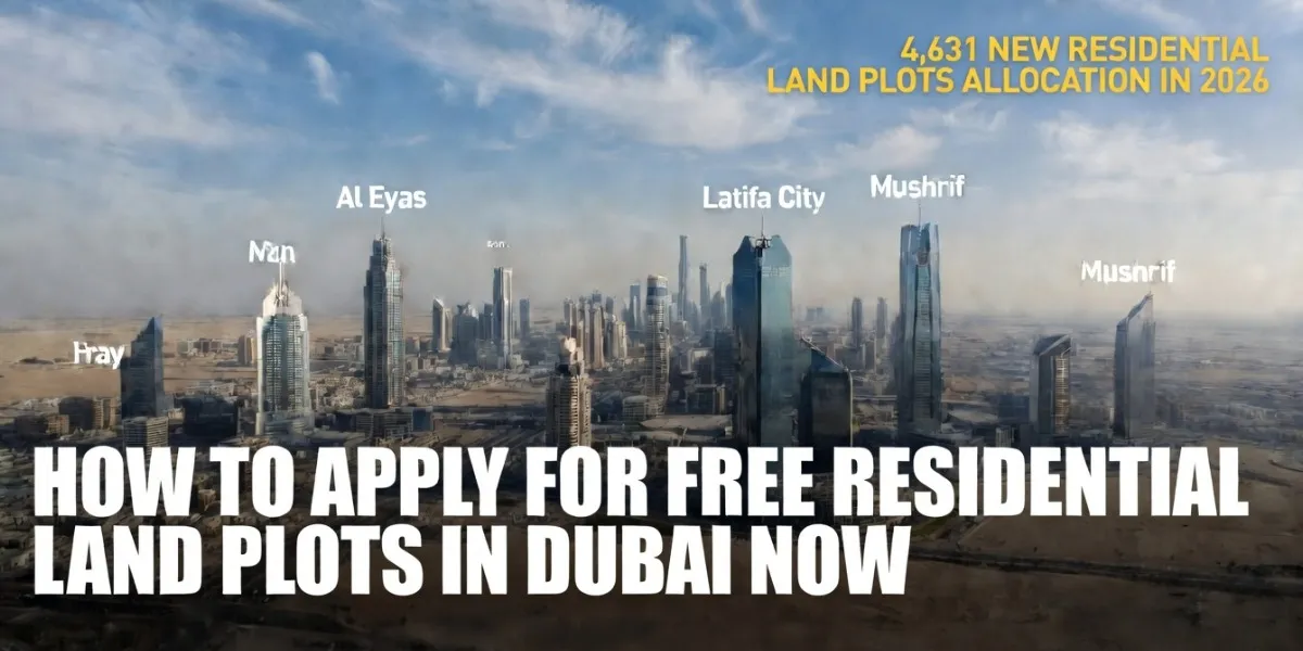 How to Apply for Dubai Residential Land Plots 2026: Complete Eligibility Guide & Step-by-Step Process
