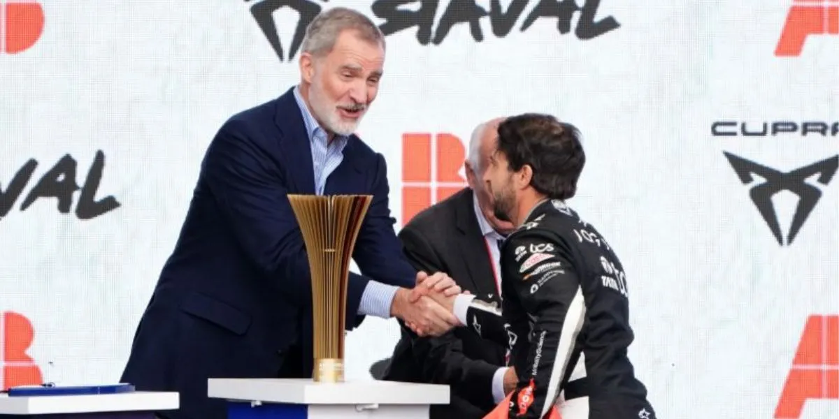 King Felipe VI Attends Madrid ABB FIA Formula E Inaugural Race
