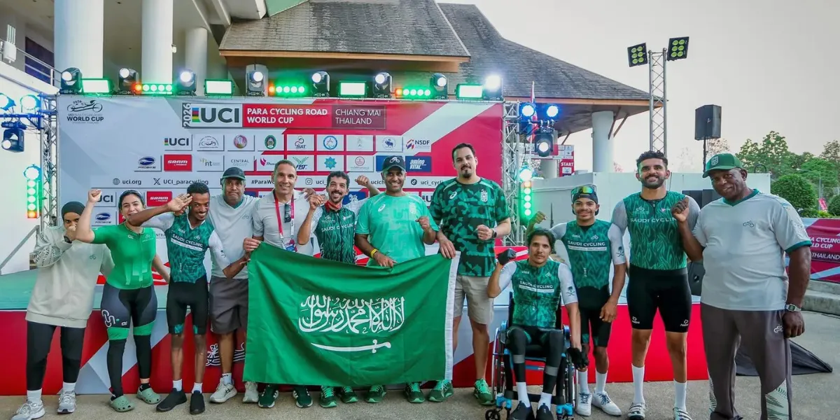 Saudi Para Cyclists Win Historic Medals at UCI World Cup Event