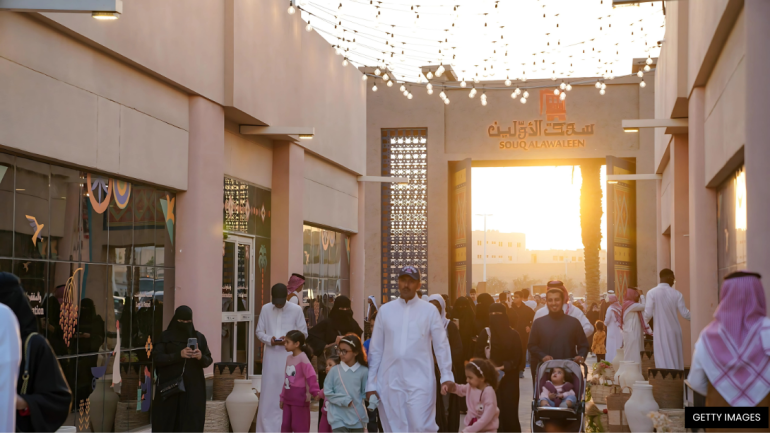 Souq Al-Awaleen in Riyadh Honors Saudi Customs