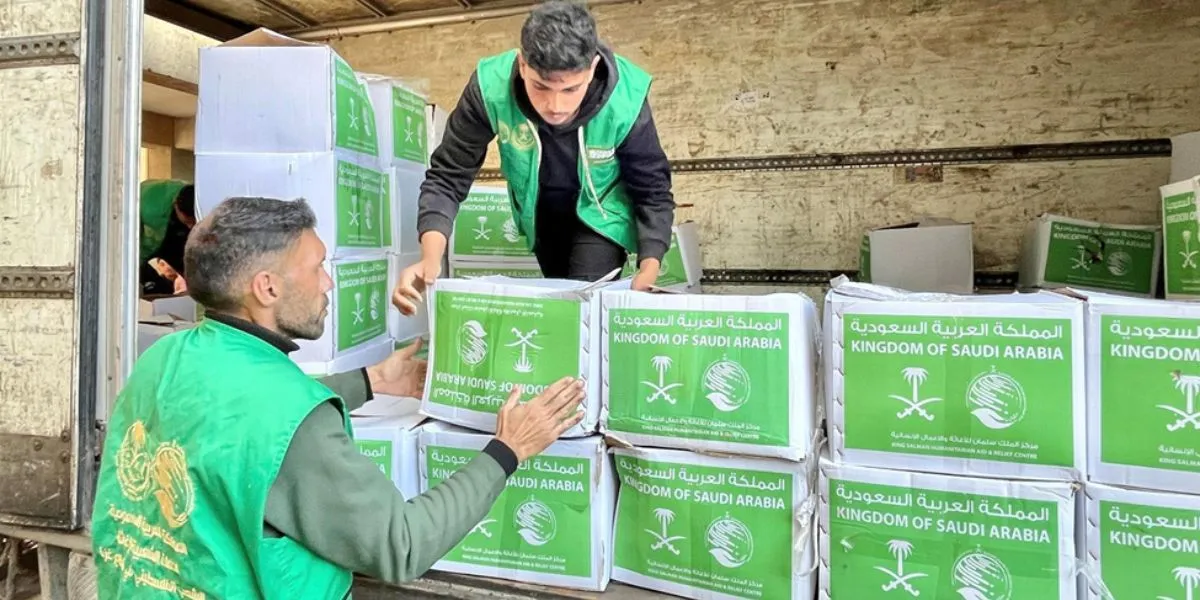 Saudi KSrelief Supports Thousands With Healthcare And Food Aid In Yemen and Gaza