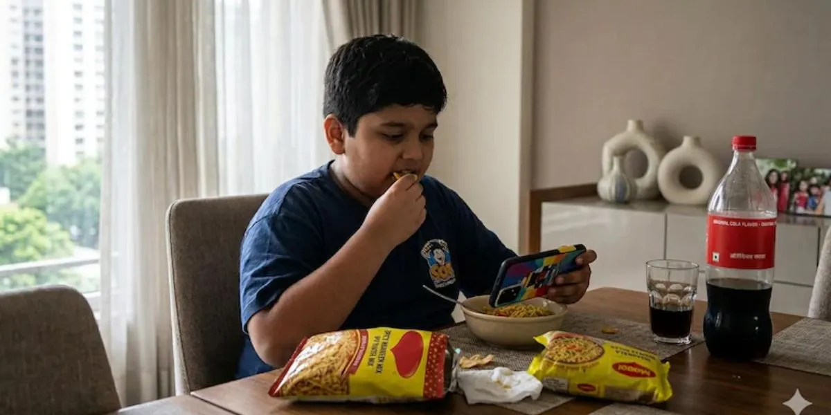 Excessive Screen Time and Junk Food Raise Childhood Obesity Risk