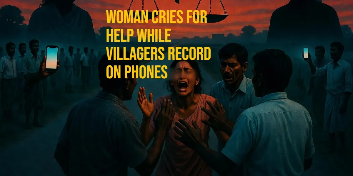 Nalanda, India Horror: Woman Molested in Public While Villagers Record Video Instead of Intervening