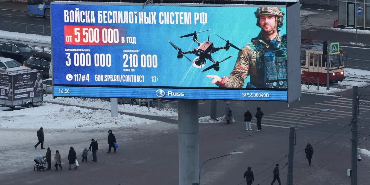 Russia Offers High Pay Incentives To Students Joining Drone Forces
