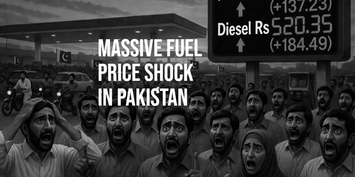 Massive Fuel Price Shock in Pakistan Despite No Supply Disruption