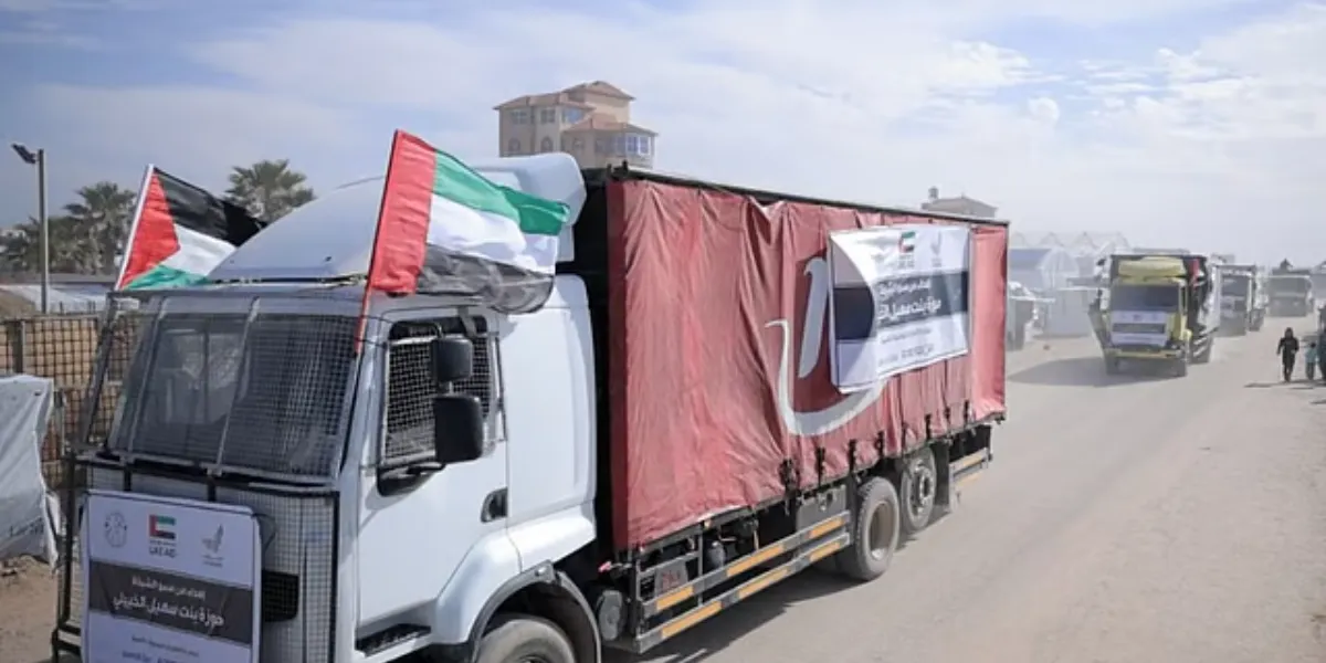 UAE Sends $2.7m Medical Aid Convoy to Support Gaza Healthcare