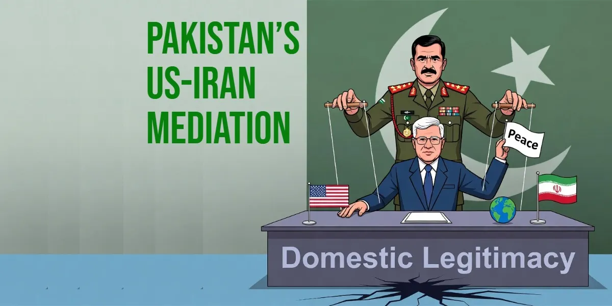 Pakistan US Iran Mediation 2026: Domestic Survival Over Regional Peace   | Opinion 