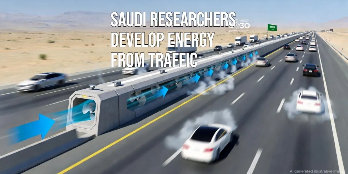 Saudi Researchers Develop Energy from Traffic: Revolutionary Concrete Barriers and Their Global Impact on Sustainable Energy