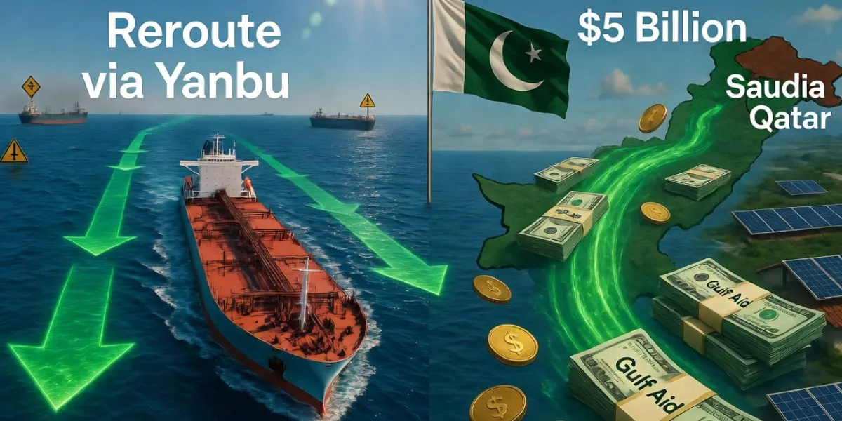 Energy Reroute Saudi Oil Reroute & $5 Billion Gulf Aid Helping Pakistan Navigate ...