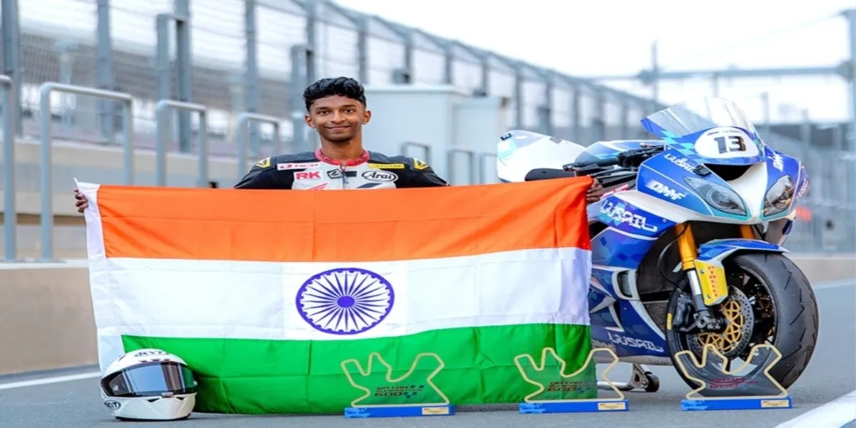 Indian Rider Johann Emmanuel Clinches Qatar Superstock 600 Championship in Stunning Fashion