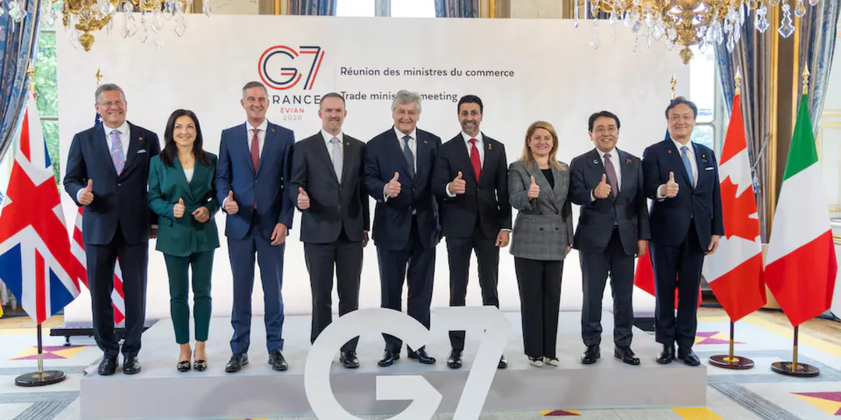 G7 Ministers Seek China Mineral Supply Unity as US-EU Tariff Row Grows