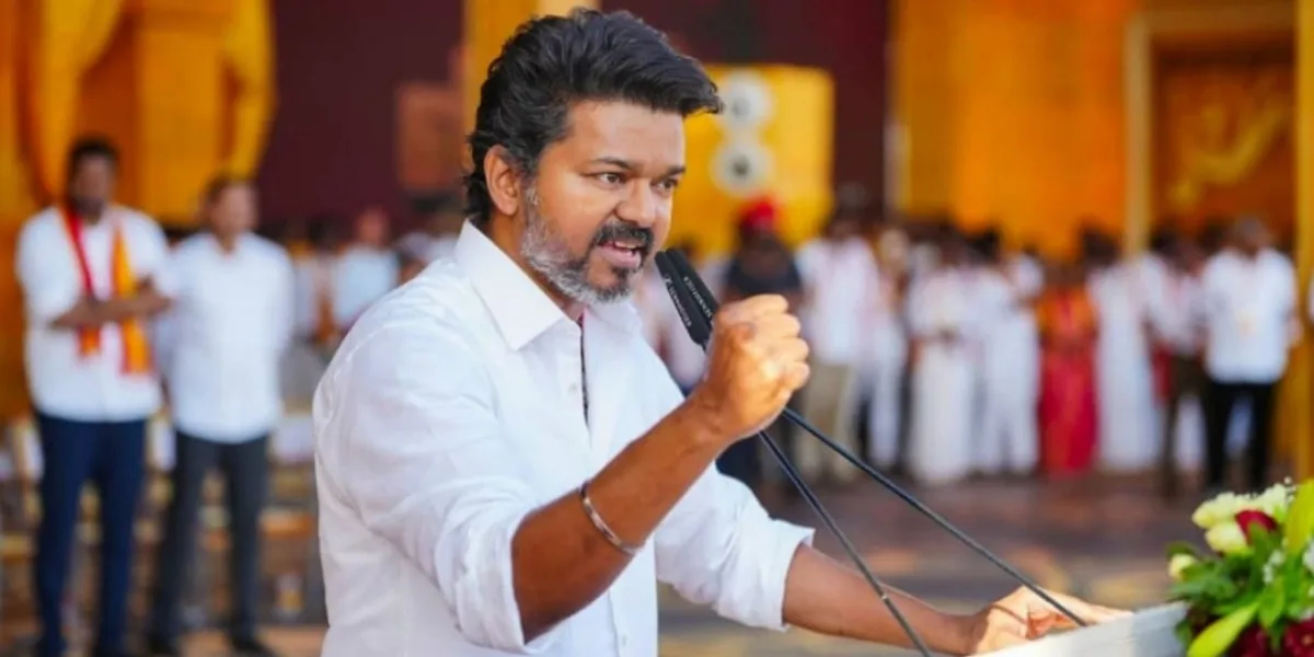 Vijay Meets Governor, Stakes Claim to Form Government in Tamil Nadu After TVK’s Big Win