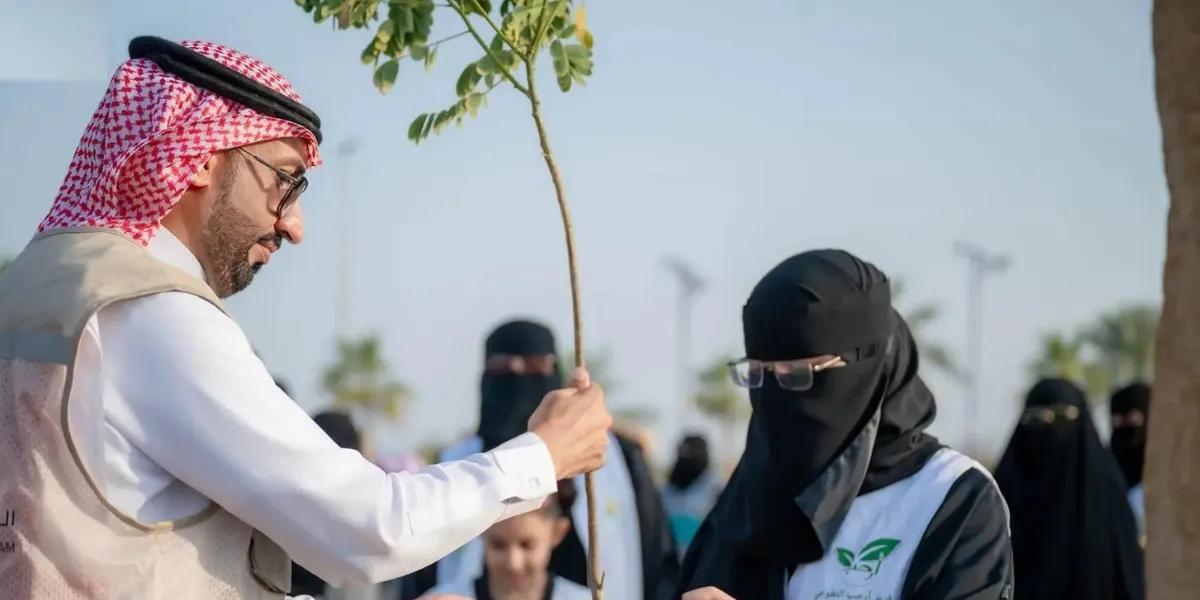Jazan Governorates Mark Saudi Environment Week with Green Drives