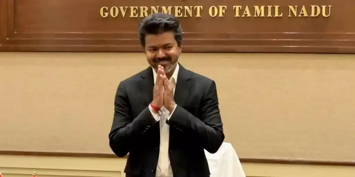 Thalapathy Vijay Sworn In as Tamil Nadu CM | Historic Oath Ceremony, Cabinet & Announcements 