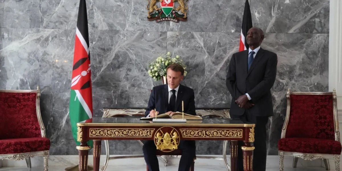 Ruto, Macron Finalise Multi-Billion Nairobi Commuter Rail Improvement Plan