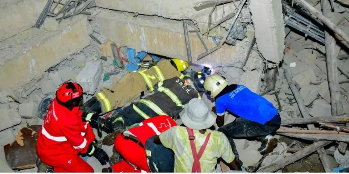 Survivor Rescued Alive After Kisumu Building Collapse During Heavy Night Rains
