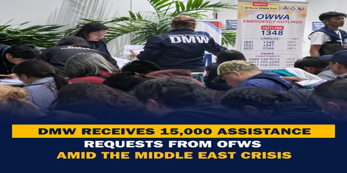 OFW Repatriation and Safety Monitoring Continue Amid Middle East Crisis
