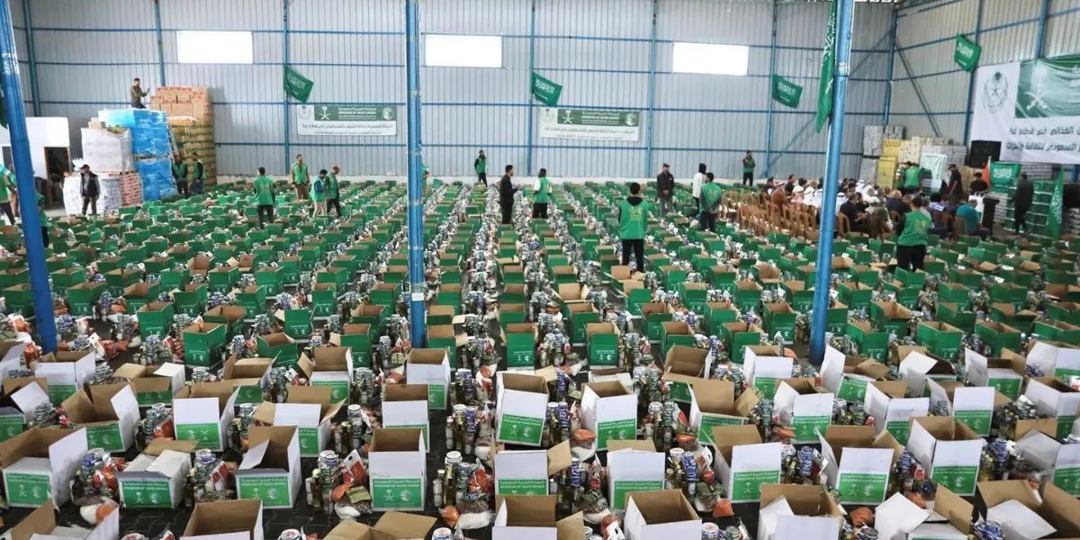 KSrelief Launches Food Security Program for Families in Gaza Strip