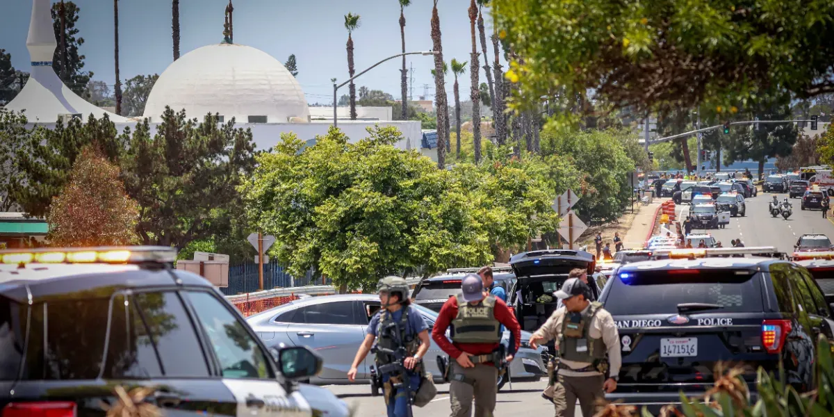 Deadly Shooting at San Diego Islamic Center, 3 Dead, 2 Suspects Killed
