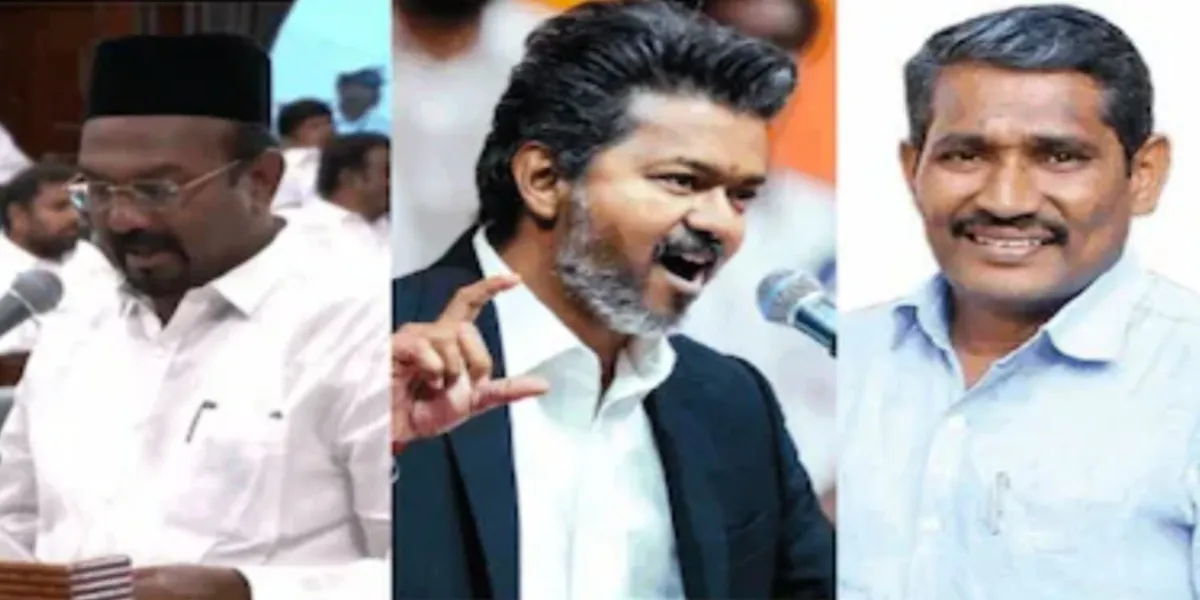 TN Cabinet Expansion: VCK’s Vanni Arasu, IUML’s A.M. Shahjahan Join Vijay Ministry