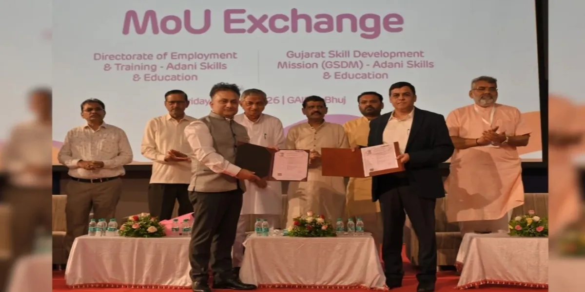 India | Adani Skills, Gujarat Govt Join Hands to Transform 11 ITIs in Kutch