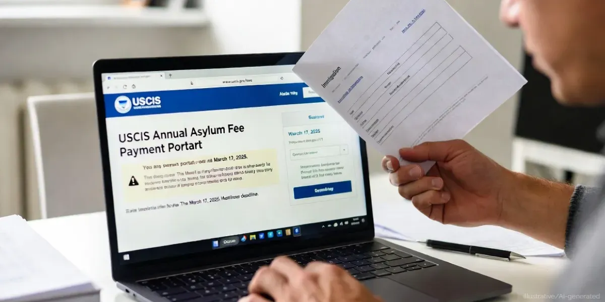 USA | USCIS Annual Asylum Fee Rule Takes Effect Today: $102 Pay or Lose Asylum Case