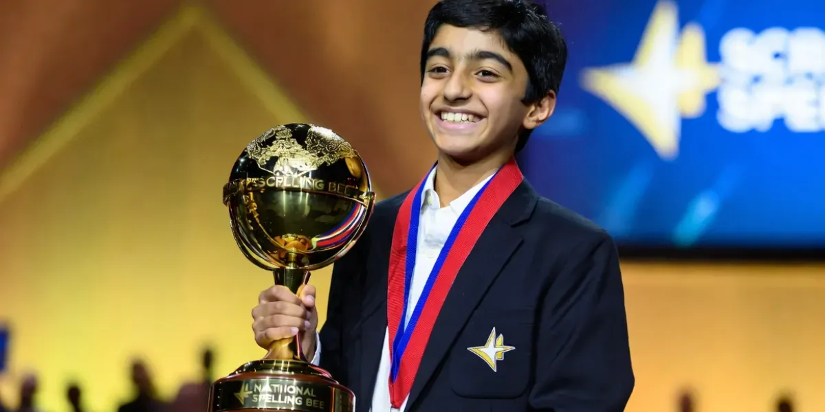 Meet Indian American Shrey Parikh – The 14-Year-Old Spelling Bee Champion Who Made History