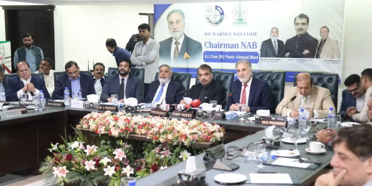 NAB Launches Real Estate Reforms At LCCI Executive Office Lahore
