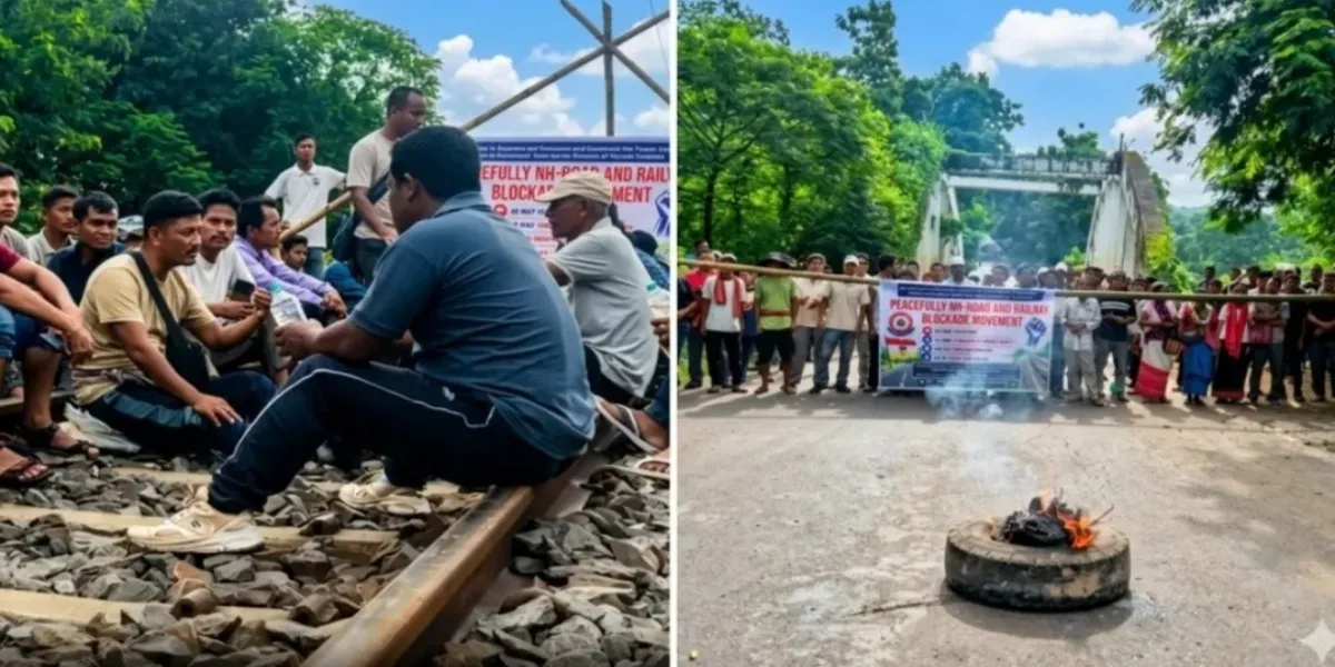 India | Tripura Paralysed: Ex-Militants Block Rail and Road Networks Demanding Rs 250 Cr Package