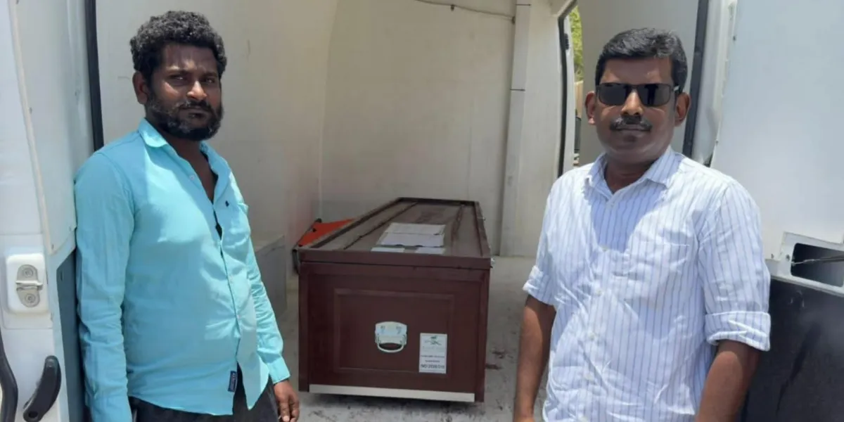 Jeddah Tamil Sangam Facilitates Repatriation of Mortal Remains of Tamil Expatriate Killed in Road Accident