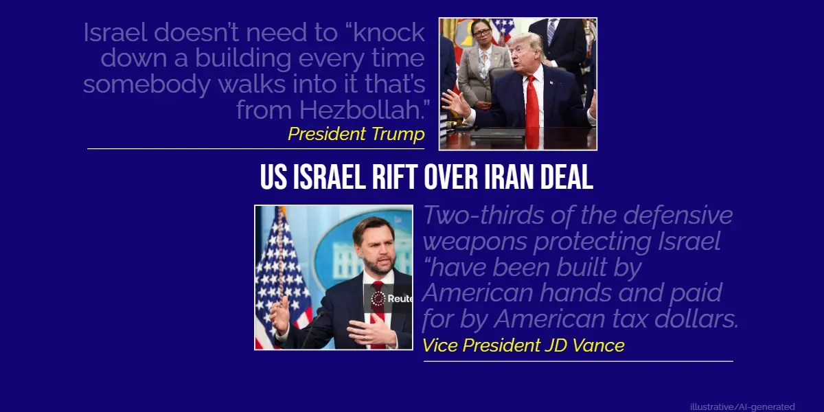 US Intelligence Warns Trump Admin Netanyahu Could Sabotage Iran Deal as Vance and Trump Urge Restraint